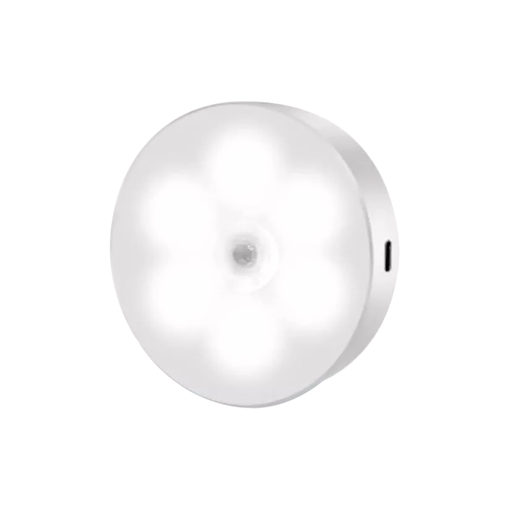 LED Night Dimmable 2 Colors Portable Rechargeable Wireless LED Under Cabinet Portable Motion Activated Induction Lamp