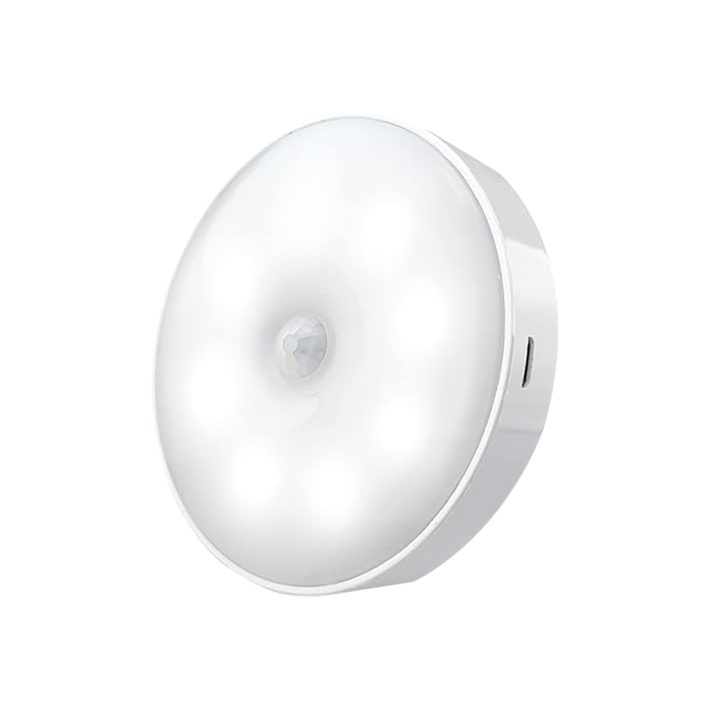 LED Night Dimmable 2 Colors Portable Rechargeable Wireless LED Under Cabinet Portable Motion Activated Induction Lamp